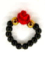 Rose Petal Perfection Ring - Black Tourmaline