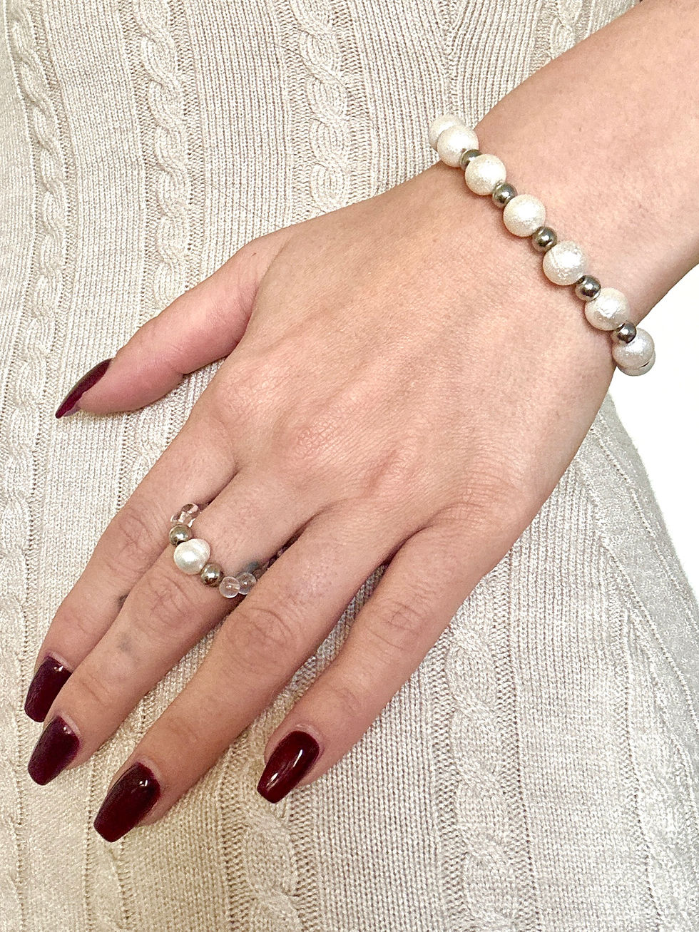 Miniature : Bracelet de perles Seashell Serenade