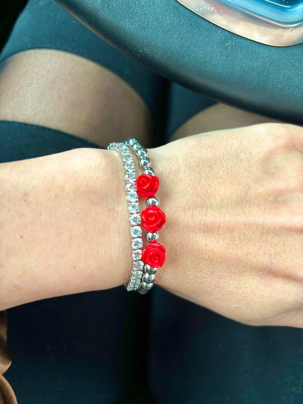 Thumbnail: Rose Petal Bracelet - Lifestyle Photo