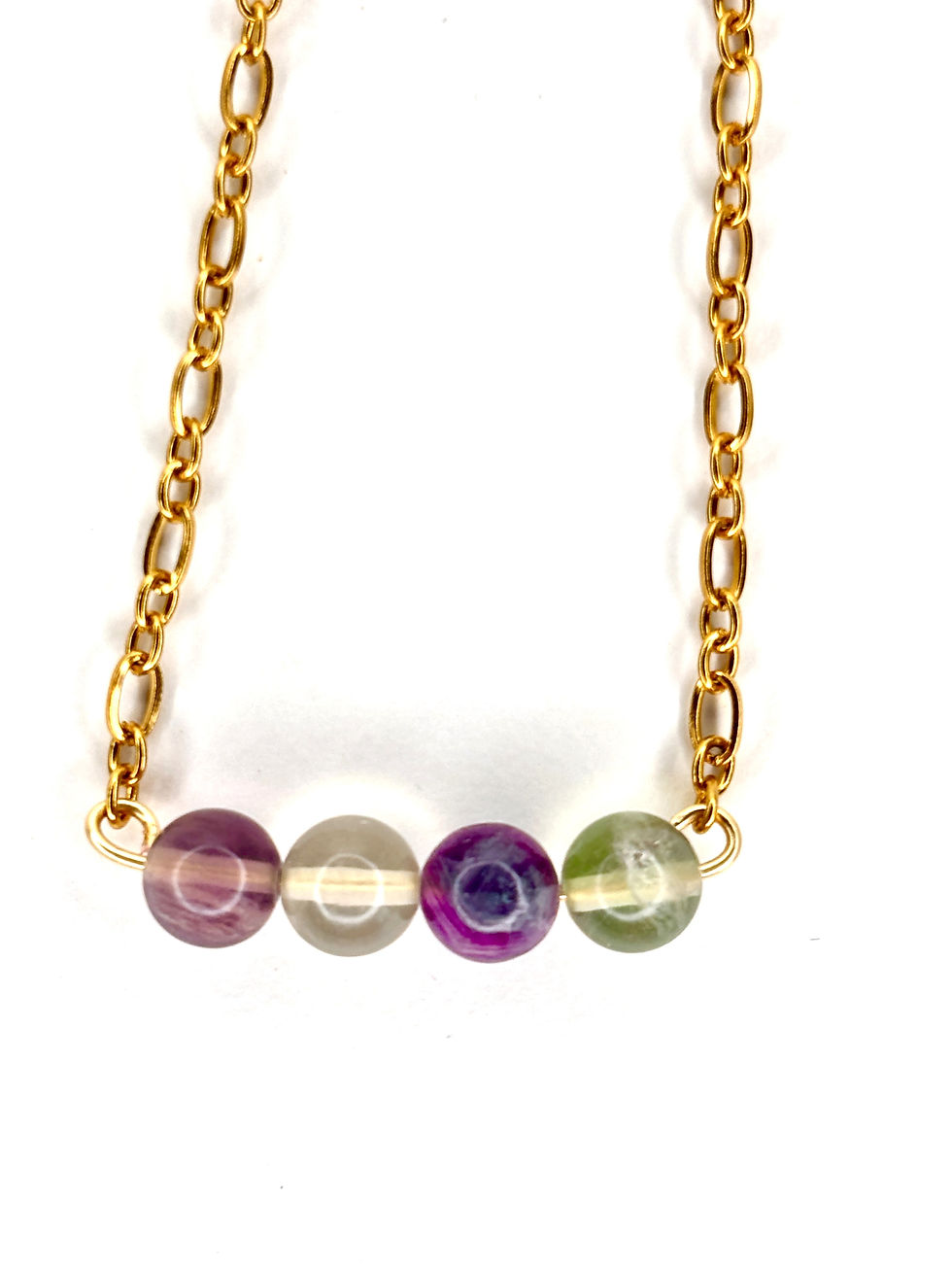 Fluorite Trio Essence Necklace