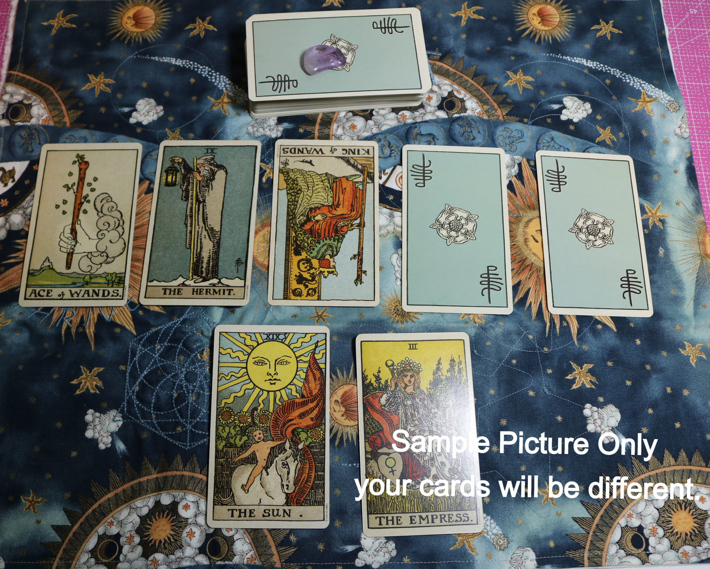 Love/Relationship Tarot Reading 7 cards - PDF