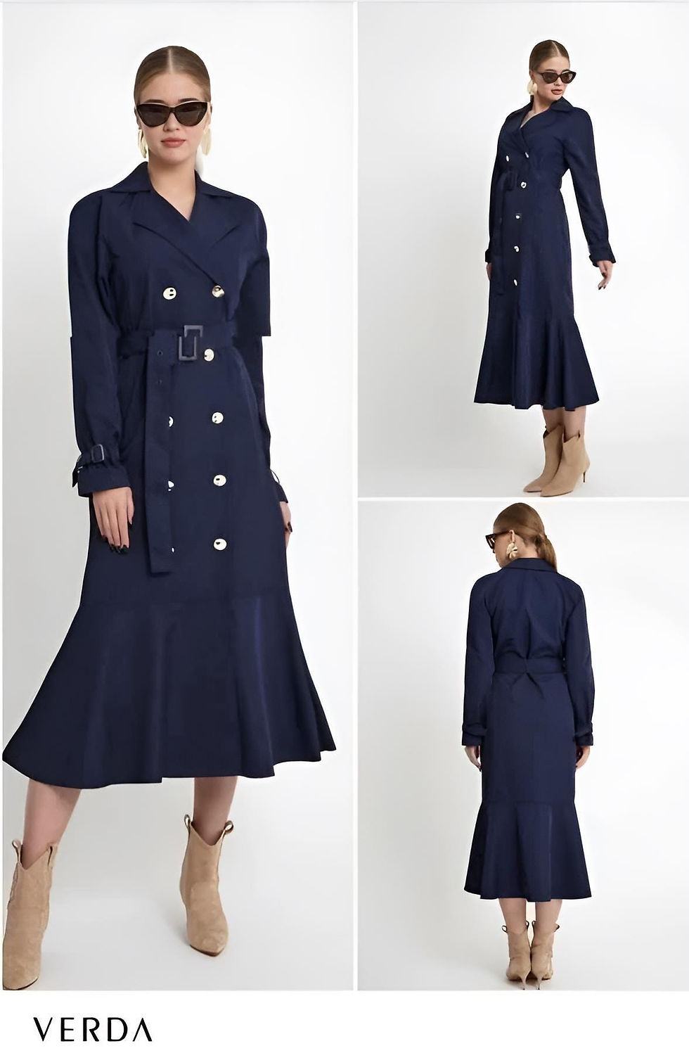 Thumbnail: Navy Raincoat