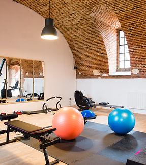 Communal area and gym for INSEAD students