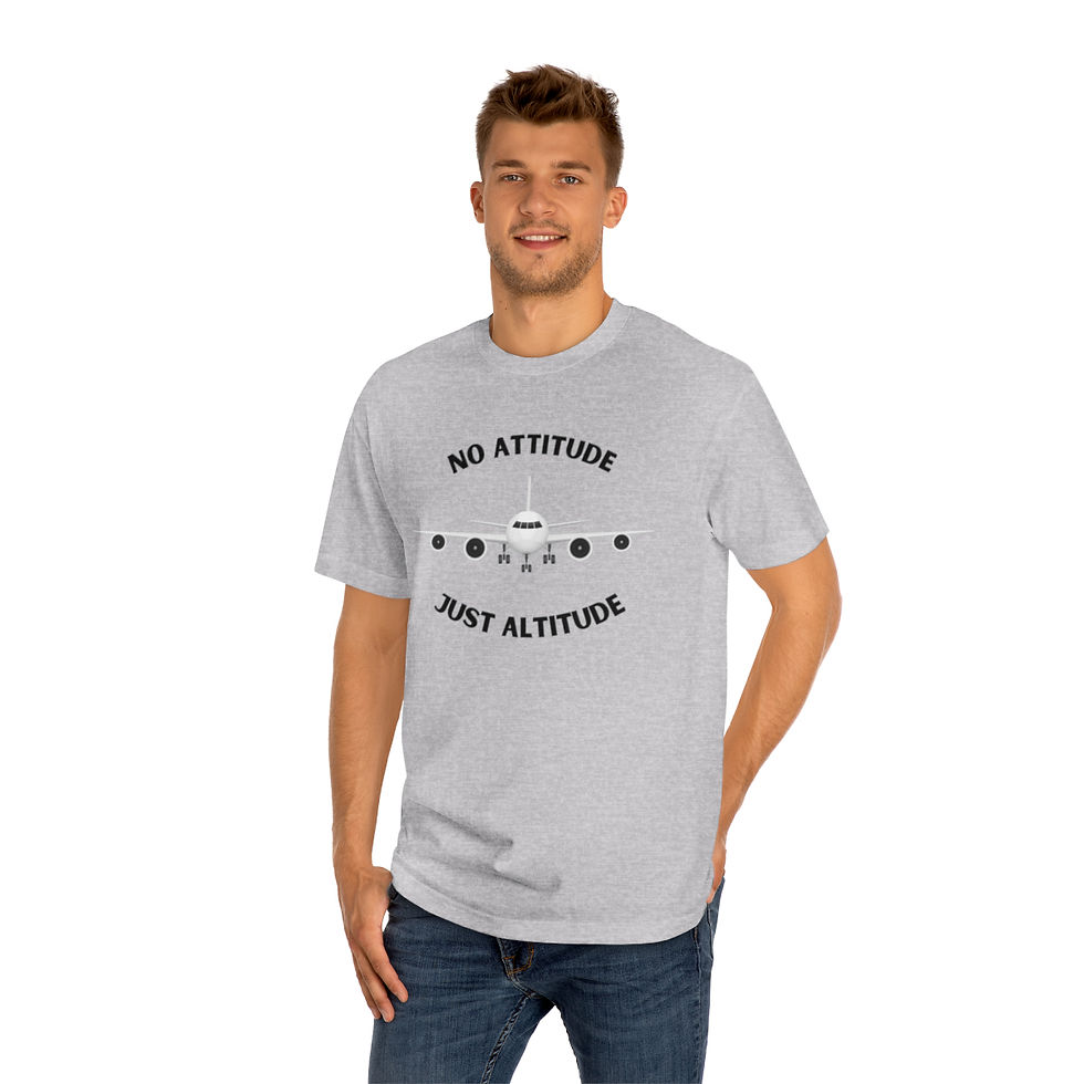 Thumbnail: No Attitude Just Altitude Men's/Women's Classic Tee
