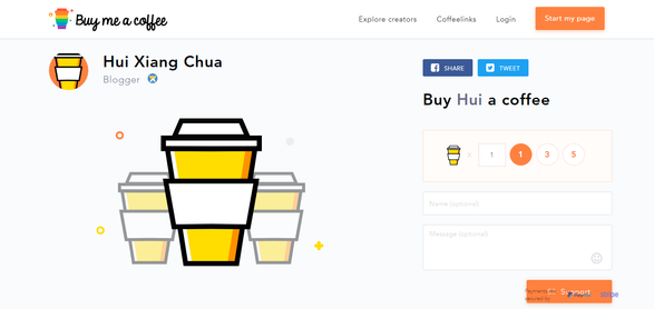 Buy Me A Coffee - Announcement