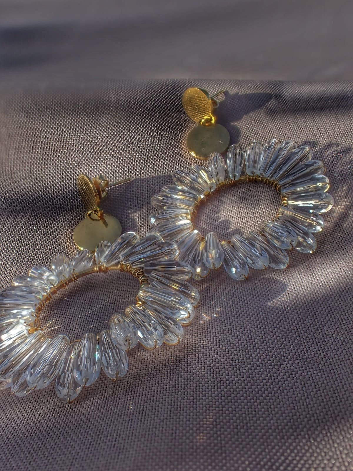 Boucles Floréa - Éclat doré