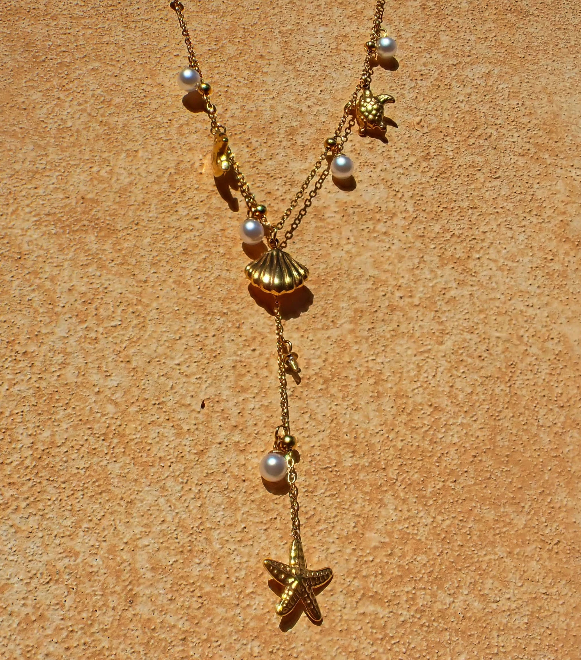 Collier Océa - Éclat doré