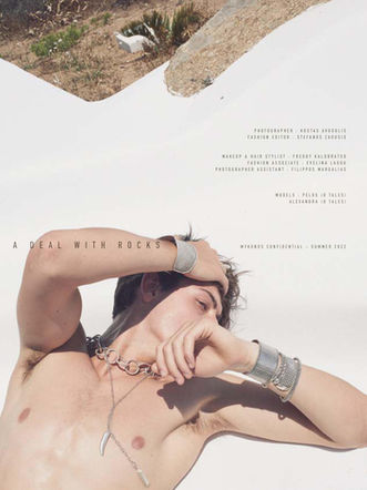 Pelos: Mykonos Confidental Luxury Magazine. Captured by Kostas Avgoulis!