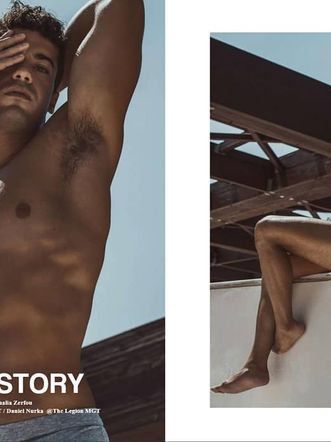 Daniel and Manos for Blouder Magazine