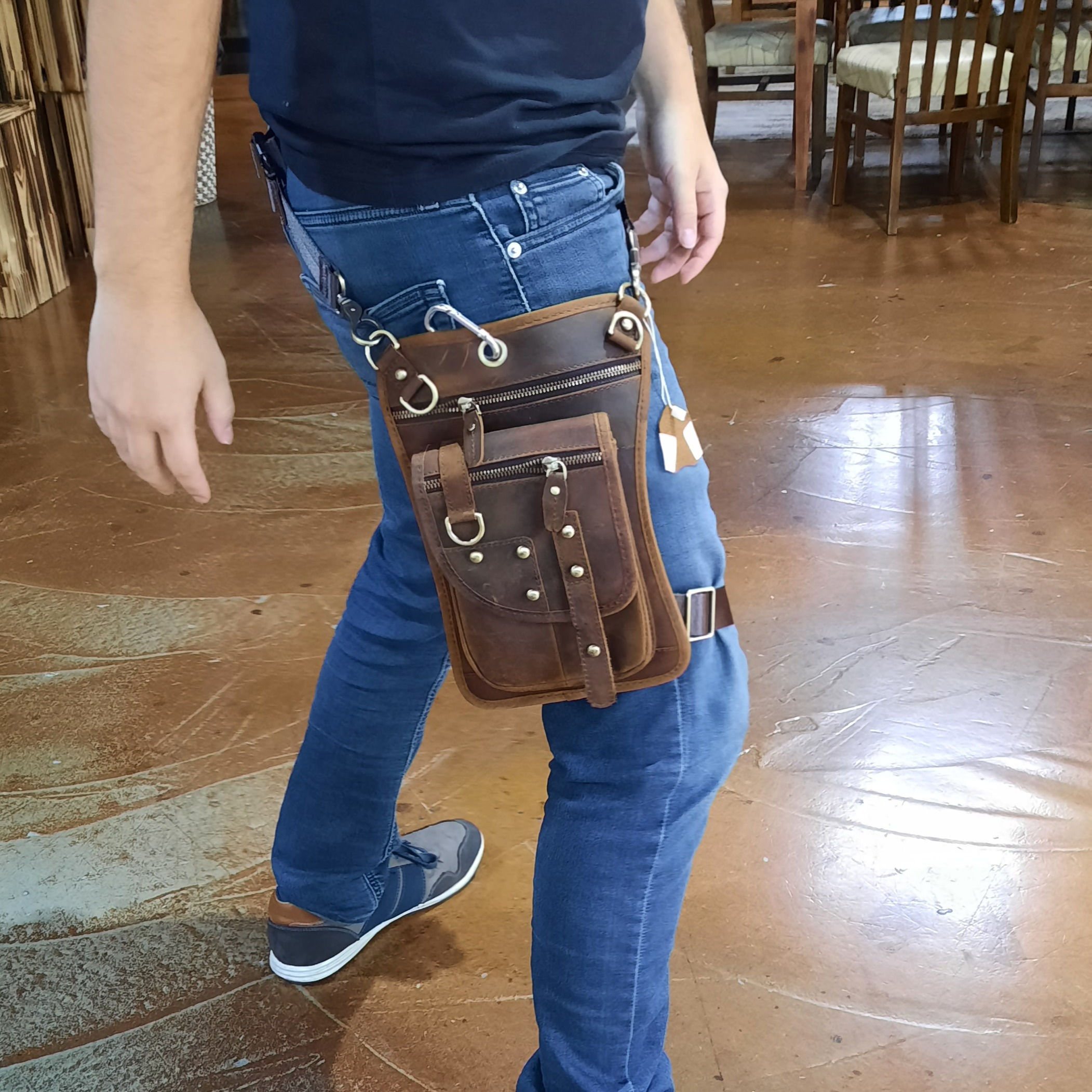 Leather Hip Bag