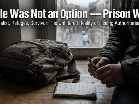 Two Months in Exile: What It Means to Be a Journalist Without a Country