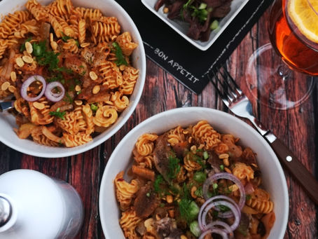 Pasta mit sizilianischer Sardinensauce