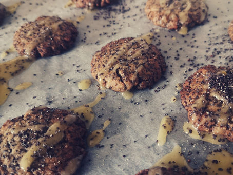 Zitronen Mohn Plätzchen