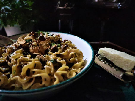 Steinpilzpasta mit kräftiger Rahmsauce