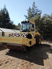 A Heavy Compaction Roller
