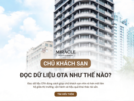 CHỦ KHÁCH SẠN NÊN ĐỌC DỮ LIỆU OTA NHƯ THẾ NÀO?