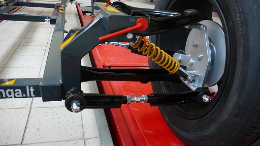 MSVAZ01 wheel alignment training stand