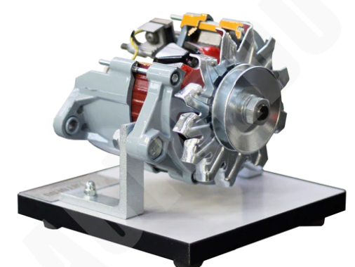 Alternator Single-Flow Cooling Cutaway Educational Trainer #AE41008M