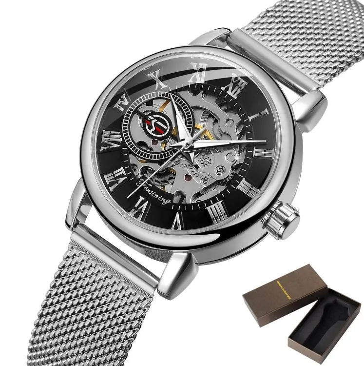Thumbnail: Reloj Mujer Forsining Ladies Watch 2025 Luxury Womens Skeleton Watch