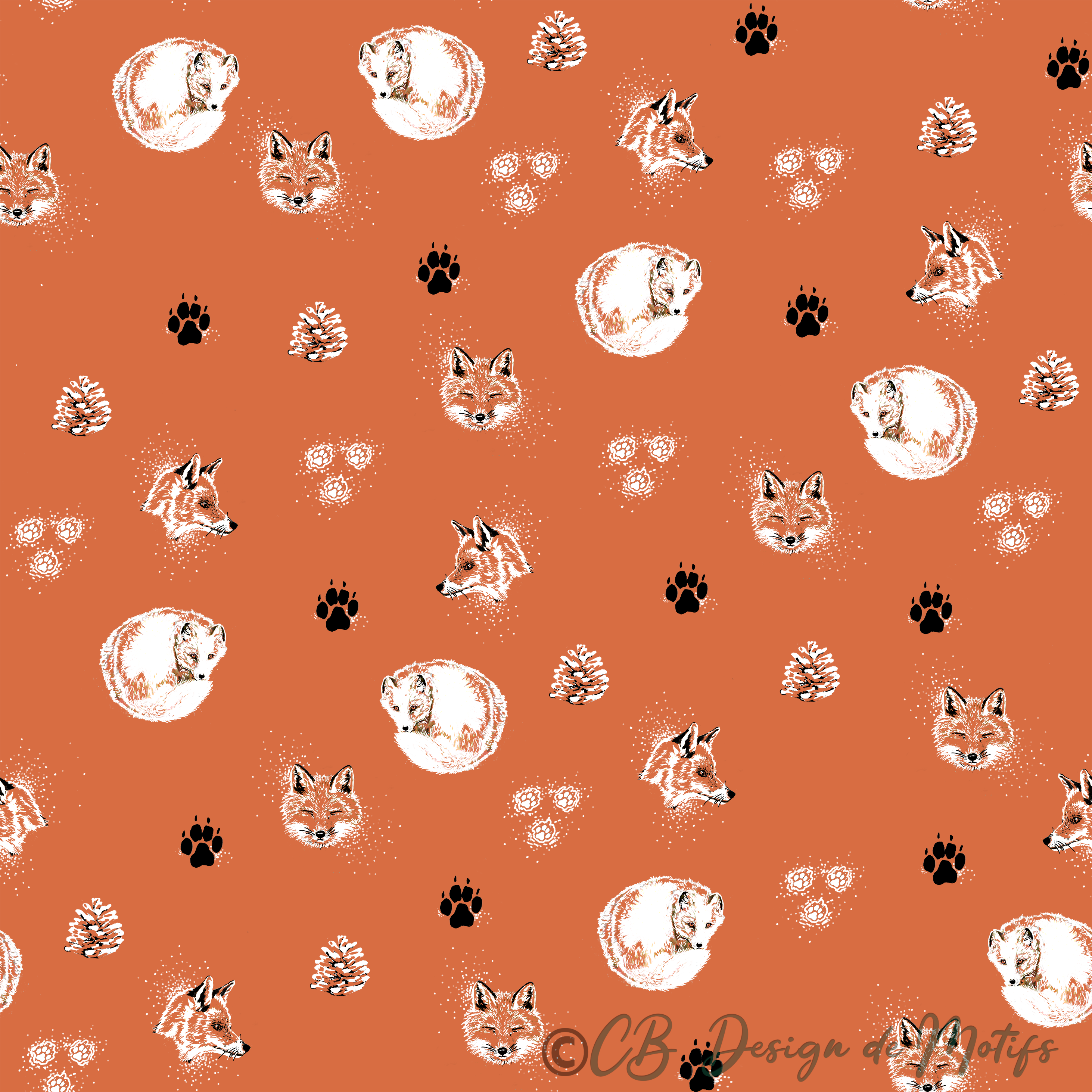 Motif de Renards