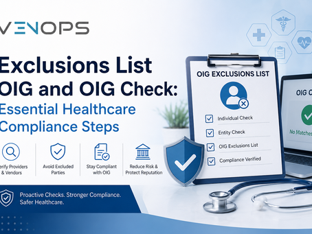Exclusions List OIG and OIG Check: Essential Healthcare Compliance Steps