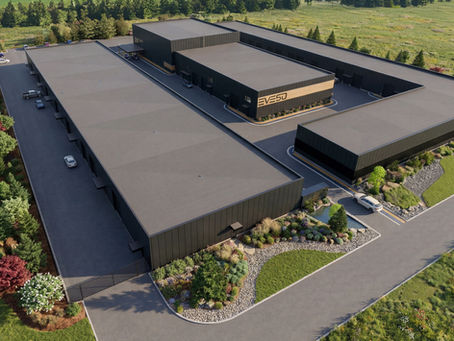 Aerial view of Eveso Sanctuary in the heart of Bozeman & Big Sky