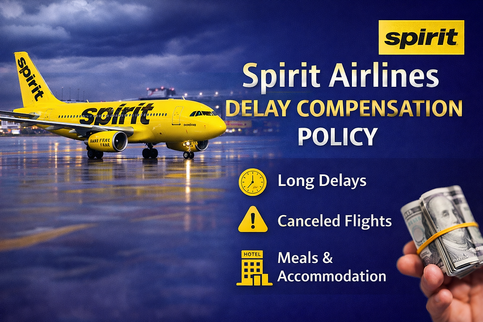 What Are the Spirit Airlines Delay Compensation Policy Rules?