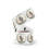 Thumbnail: Customizable Round Sticker Label Rolls - Perfect for Events & Branding