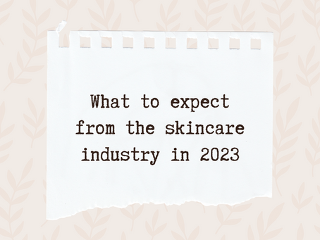 Skincare's Big Thing in 2023