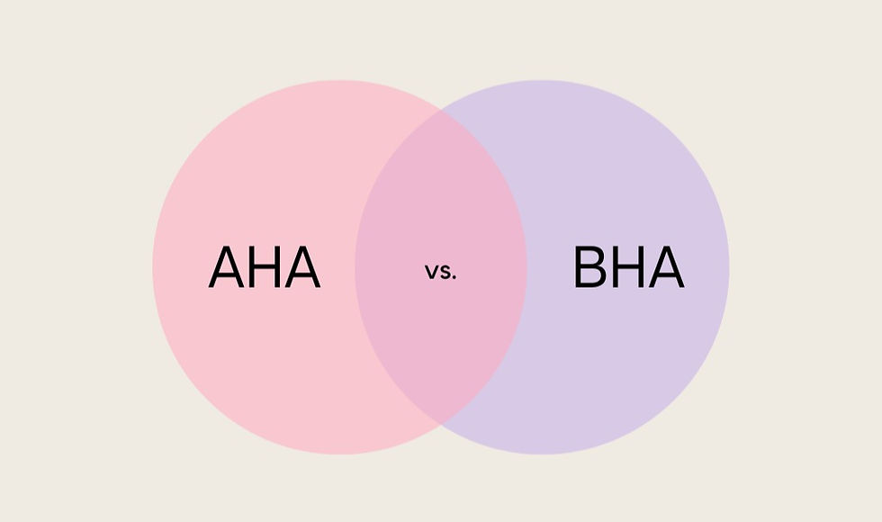 AHA vs BHA: Which Exfoliant is Best for Your Skin?
