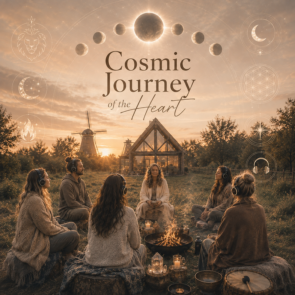 Cosmic Journey of the Heart - Solar Eclipse