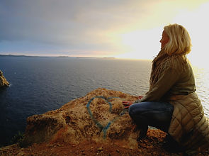 Sunset, Coaching, Ibiza, opladen, Retraite, wandelcoach, Tijd voor jezelf