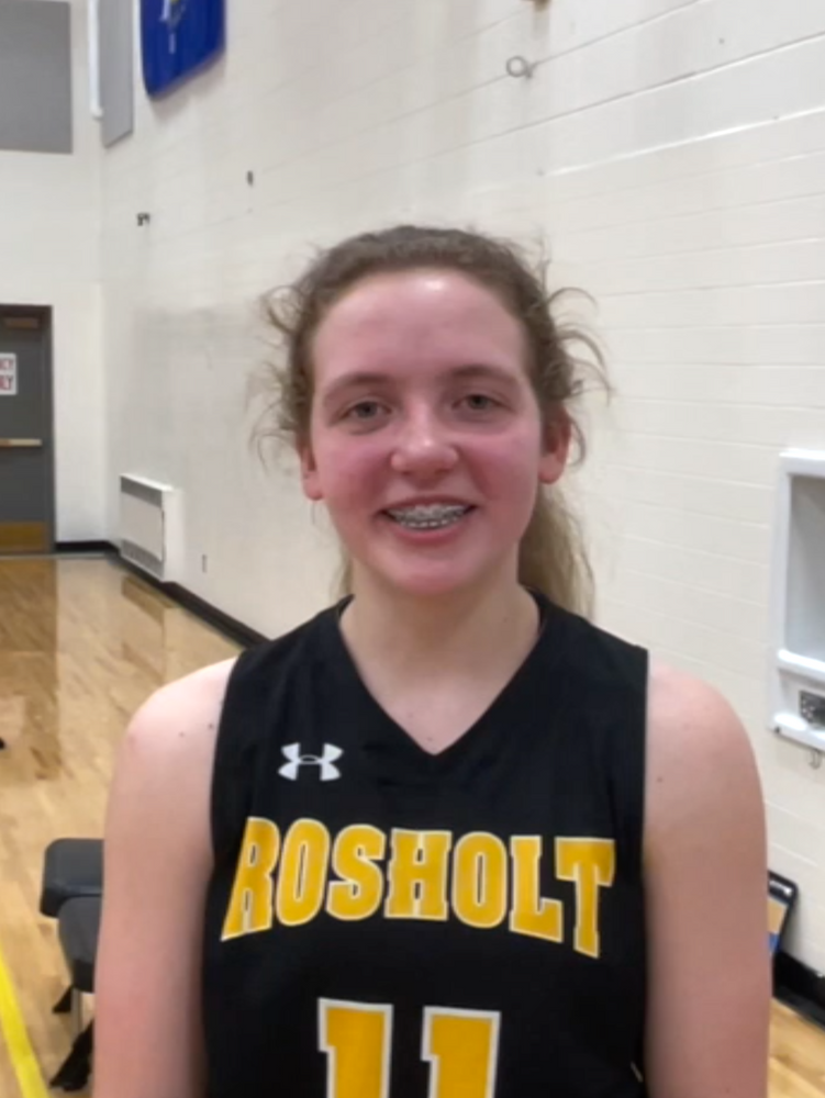 ROSHOLT GIRLS BASKETBALL WINS AT PORT EDWARDS, EARNS FIRST CWC SOUTH