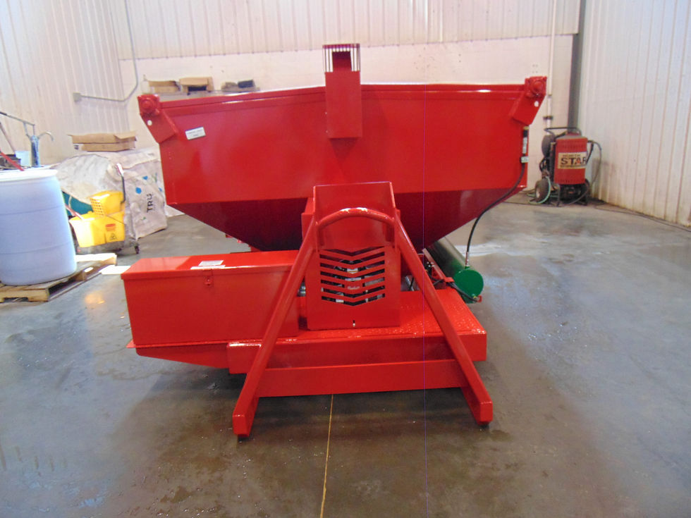 Miniature : Benne chauffante pour asphalte à crochet élévateur