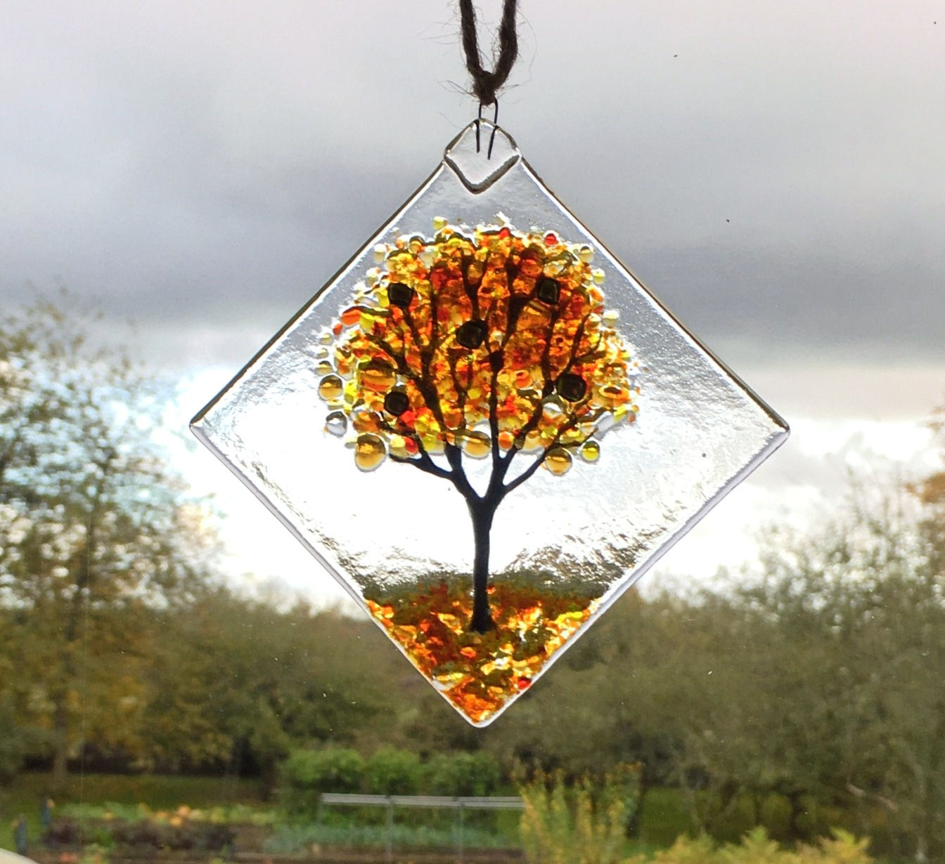 Mini Autumn Tree Suncatcher