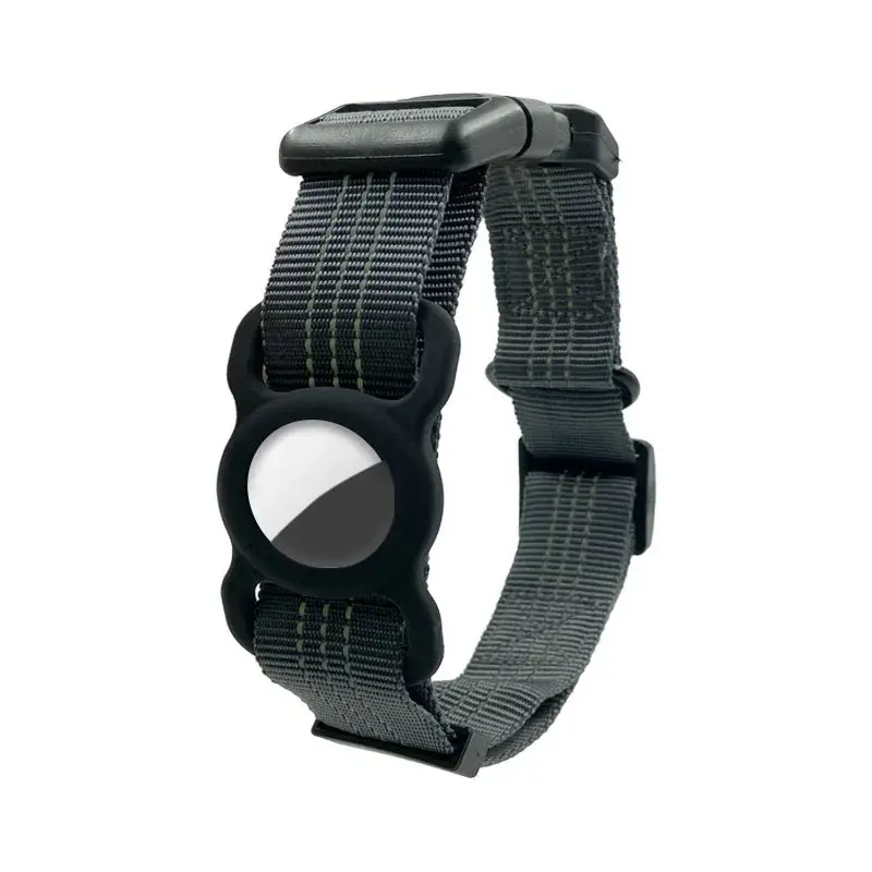Thumbnail: Personalized Pet Collar Soft Polyester Dog Collar GPS Tracker