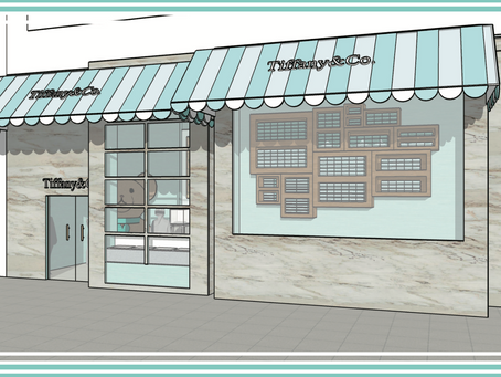 3D Design - Tiffany & Co. Pop-up Store