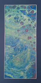 pouring en tabla y Paspartú