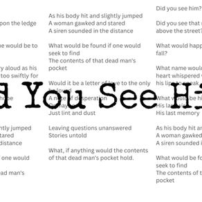 Did You See Him
