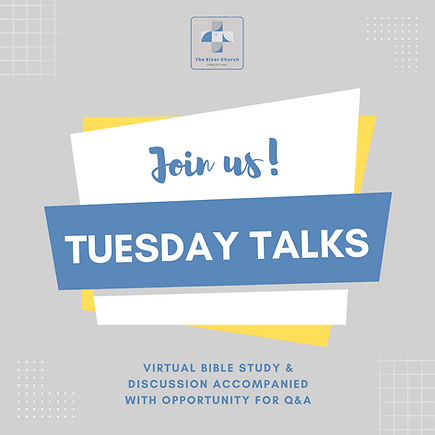 The River Church St. Joseph - Tuesday Talks