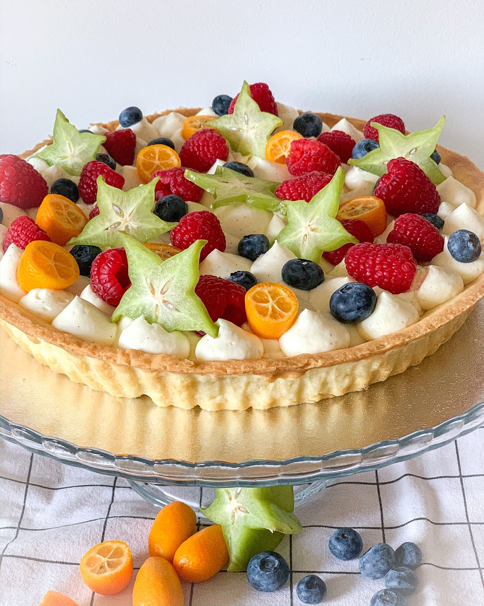 tart, cream tart, number cake, helenine čarovnije, helena terpin, mama kuha, torta številka, pita, številka torta, enostavne sladice, alphabet cake, short bread cookie, custard, creme legere, mascarpone cream