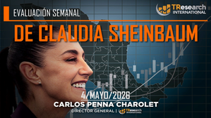 APROBACIÓN CLAUDIA SHEINBAUM: EVALUACIÓN SEMANAL (04 MAYO)