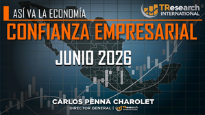 Confianza empresarial en México · junio 2026