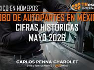 ROBO DE AUTOPARTES EN MÉXICO | MAYO 2026
