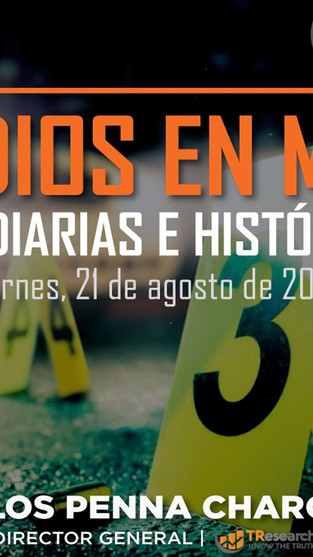 Homicidios en México: actualización diaria