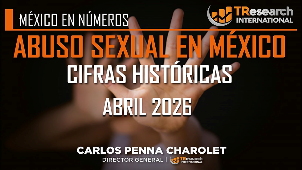 ABUSOS SEXUALES EN MÉXICO ABRIL 2026