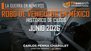 200 mil vehículos robados en el sexenio