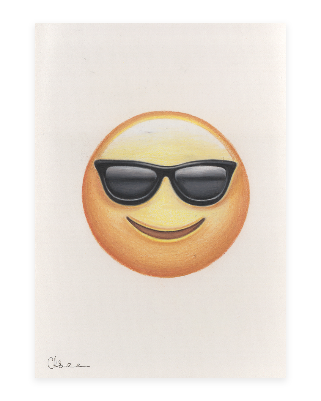 Smiling Face with Sunglasses on