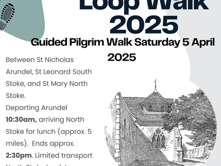 Old Way Arundel Loop Walk 5 April 2025 - Guided Pilgrim Walk