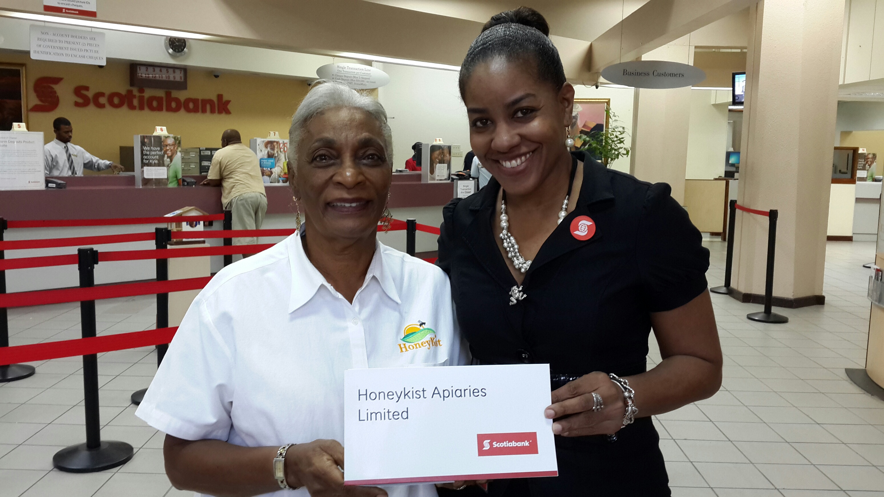 HoneyKist @ Scotiabank, New Kingston!